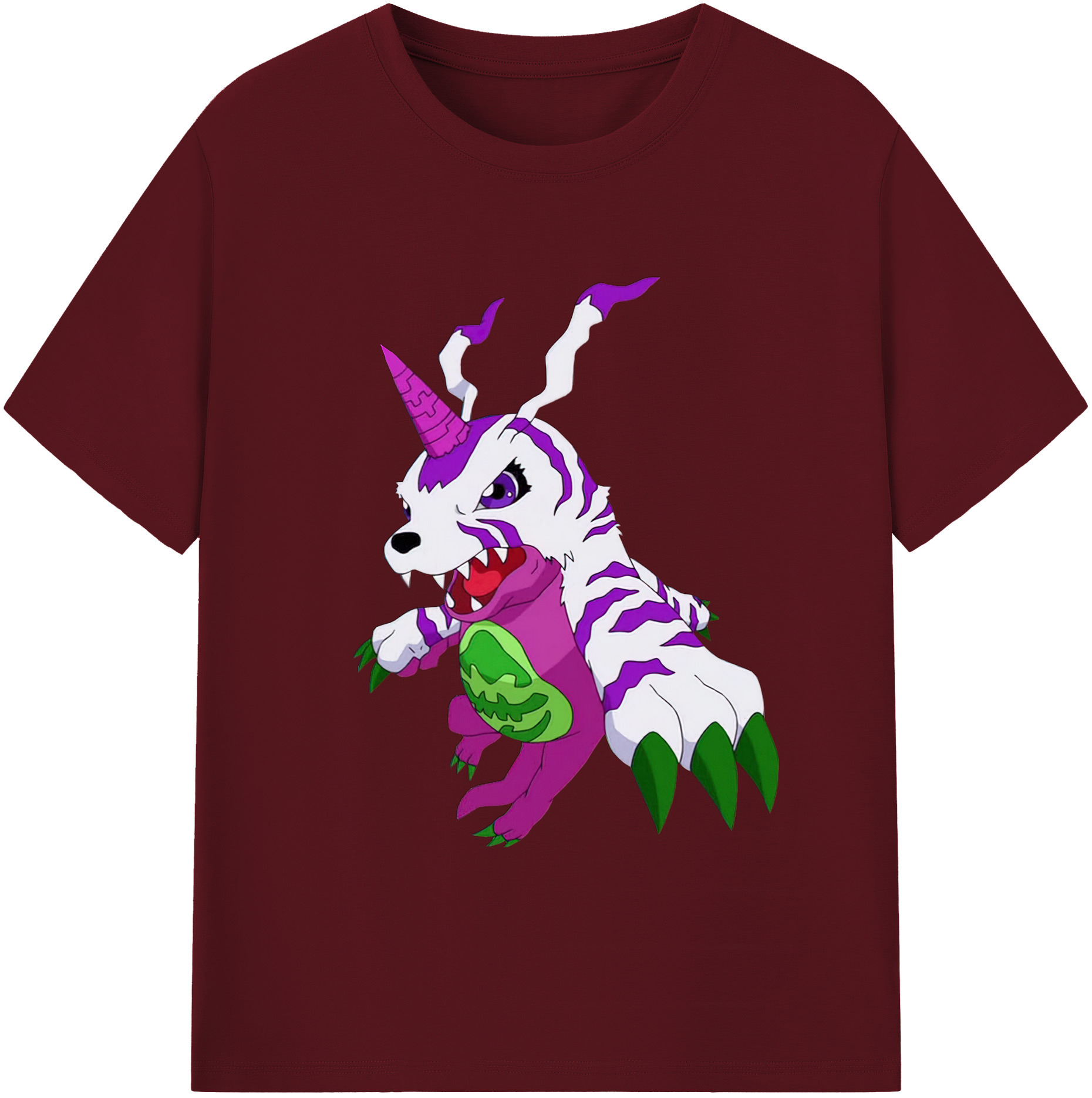 （画像用） Digimon デジタルモンスター/デジモン 綿100％半袖Tシャツ（フロントプリント）